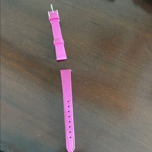 Michele Pink Watch Strap